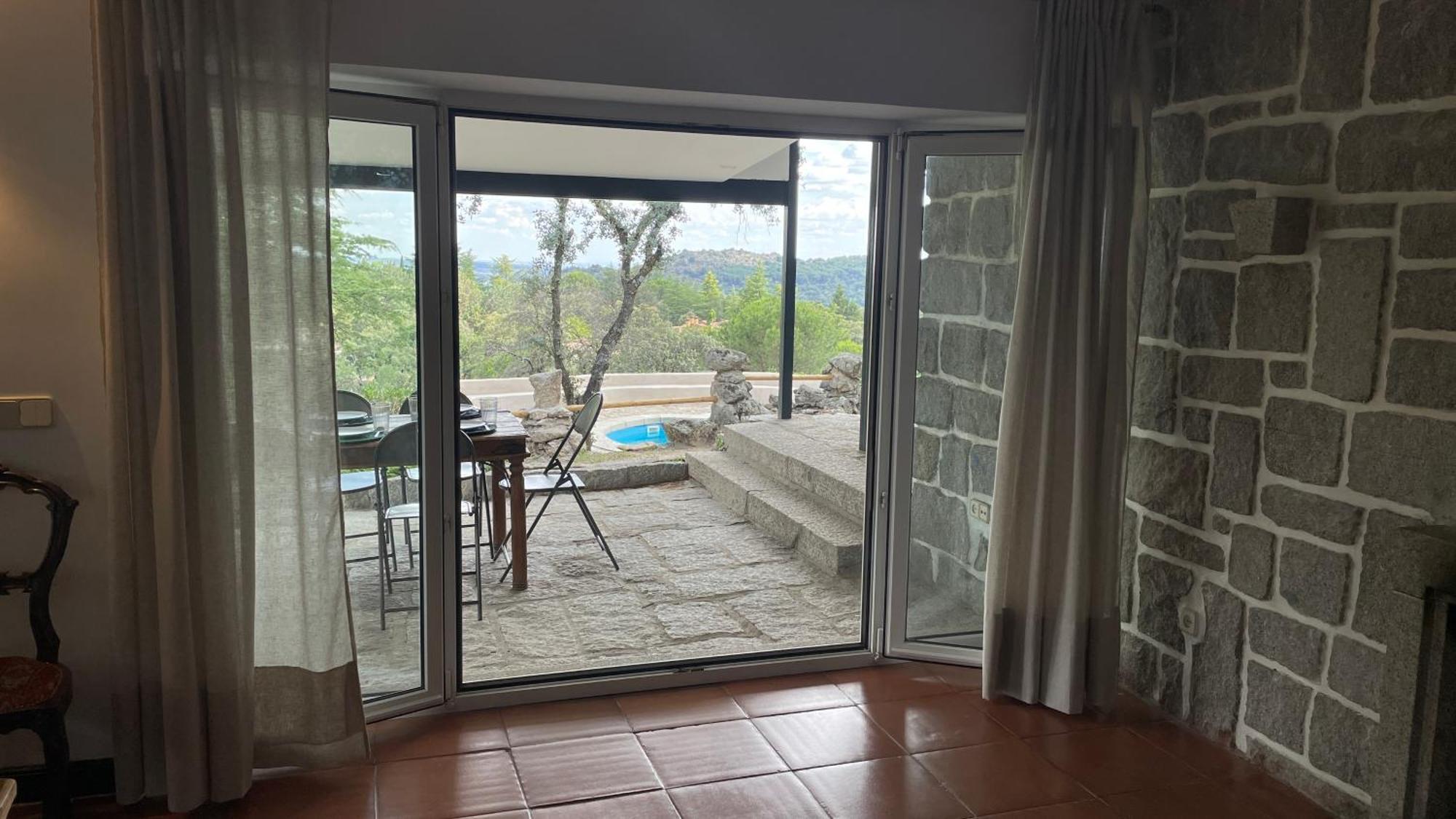 Chalet Con Piscina En Torrelodones Esterno foto